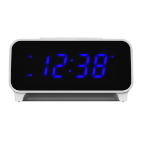 Emerson Smartset¬Æ PLL AM/FM Dual Alarm Clock Radio with 0.9" Blue LED Display and Blue LED D√©cor