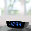 Equity by La Crosse 75903 0.9" Blue LED Digital Desktop Alarm Clock