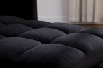 [Video] Convertible Sleeper Sofa Chair Bed, Adjustable Chair with Pillow, Multi-Functional Sleeper Chair with soft velvet Fabric for Living Room, Dorm