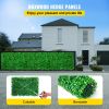 VEVOR Artificial Boxwood Panel UV 4pcs Boxwood Hedge Wall Panels Artificial Grass Backdrop Wall 24X16" 4 cm Green Grass Wall Fake Hedge for Decor Priv