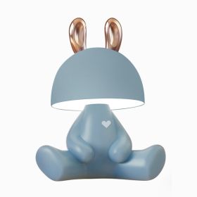 Bluetooth Speaker Rechargeable LED Eye Protection Desk Lamp (Option: Blue-Rabbit-Without Bluetooth)