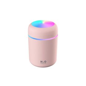 Car USB Colorful Cup Air Humidifier (Option: Pink-USB)