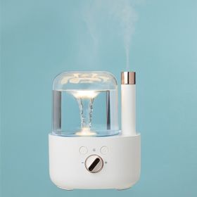 Water Hose Incense Humidifier Essential Oil Automatic Fragrance Home Decor (Option: White-USB)