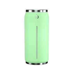 Can Refill Mini USB Car Humidifier (Color: Green)