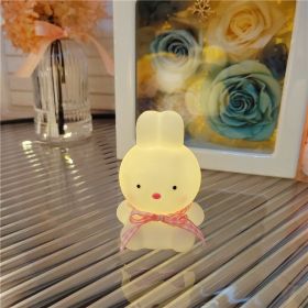 Cartoon Luminous Night Market Stall Led Small Night Lamp Christmas Gift (Option: Kktu Small Size Pink)