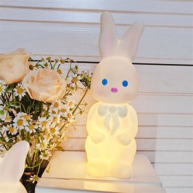 Cartoon Luminous Night Market Stall Led Small Night Lamp Christmas Gift (Option: Youtu Blue)