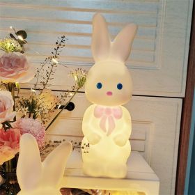 Cartoon Luminous Night Market Stall Led Small Night Lamp Christmas Gift (Option: Youtu Pink)