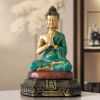 Buddha Statues Thailand for Garden office home Decor Desk ornament fengshui hindu sitting Buddha figurine Decoration