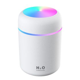 Car USB Colorful Cup Air Humidifier (Option: White-USB)