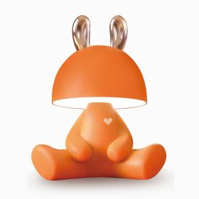 Bluetooth Speaker Rechargeable LED Eye Protection Desk Lamp (Option: Orange-Rabbit-With Bluetooth)